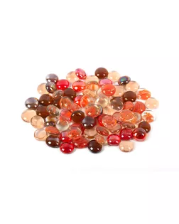 "Blumentag" GLG-09/17 МАРБЛС стеклянные камни 17 - 19 мм 6 х 340 г №01 ассорти арт. ГММ-5417-1-ГММ0062313