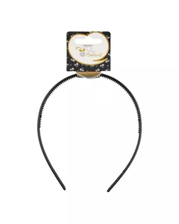 "CHERRY MARY" V/O1006 Ободок для волос 5 х 1 шт №01 черный арт. ГММ-6208-1-ГММ0076759