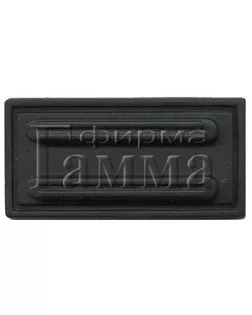 Фурнитура сумочная пластик FB220 Нога площадная на дно сумки ( 34 мм) 72 x 34 x 5 мм 100 шт. черный арт. ГММ-7223-1-ГММ0006649