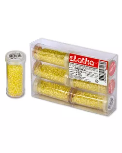 Бисер "Zlatka" в тубе GR 11/0 (0001М-0016М) 6 х 20 г СК/Распродажа №0007М зеленый арт. ГММ-7757-10-ГММ0063802