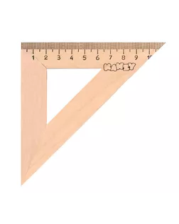 Купить Линейки деревянные "KANZY" WTK-4511 Треугольник деревянный 11 см 25 шт. арт. ГММ-8579-1-ГММ0024665 оптом в Караганде