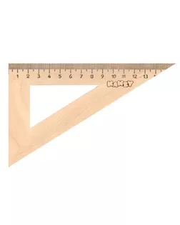 Купить Линейки деревянные "KANZY" WTK-3016 Треугольник деревянный 16 см 50 шт. арт. ГММ-8580-1-ГММ0035949 оптом в Караганде
