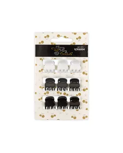 "CHERRY MARY" V/K6004 Набор заколок "Краб" для волос 5 х 9 шт №01 ассорти арт. ГММ-8752-1-ГММ0076727