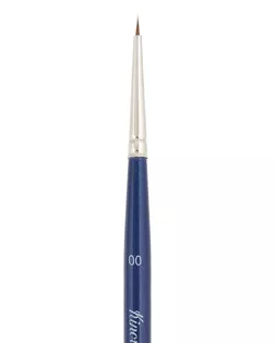 Кисти колонок "Kinotti/Vista-Artista" Gallery укороченная выставка 20218-00 круглая 5 шт короткая ручка №00 арт. ГММ-8776-1-ГММ0062696