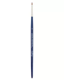 Кисти колонок "Kinotti/Vista-Artista" Gallery укороченная выставка 20218-03 круглая 5 шт короткая ручка №03 арт. ГММ-8780-1-ГММ0072159