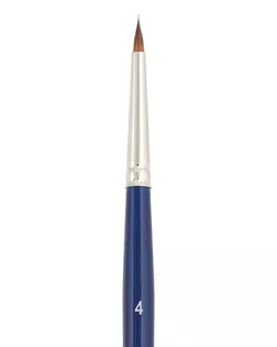 Кисти колонок "Kinotti/Vista-Artista" Gallery укороченная выставка 20218-04 круглая 5 шт короткая ручка №04 арт. ГММ-8781-1-ГММ0078507