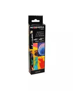 Набор красок для техники "PEBEO" Mixed Media 754701 6цв. 20мл арт. ГММ-9126-1-ГММ0036451