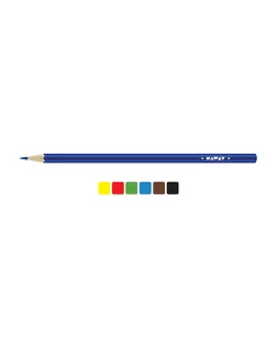 "KANZY" CP-3006 Набор цветных карандашей "Мои карандаши" 8 х 6 цв. арт. ГММ-10180-1-ГММ0073646