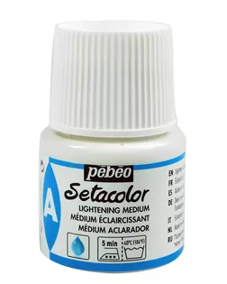 "PEBEO" Медиум осветляющий для красок по ткани Setacolor 391014 45 мл . арт. ГММ-10666-1-ГММ0057293