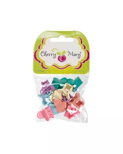 "CHERRY MARY" Z6104 Набор заколок для волос 5 х 12 шт. №03 разноцветные арт. ГММ-10758-1-ГММ0061754