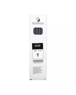 "VISTA-ARTISTA" VAGP Чернографитный карандаш Т (H) 12 шт.  арт. ГММ-106481-1-ГММ059489725552
