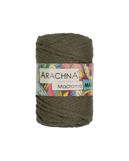Пряжа "ARACHNA" "Macrame Maxi" 80% хлопок, 20% полиэстер 4 х 250 г №24 натуральный арт. ГММ-12728-1-ГММ0025028