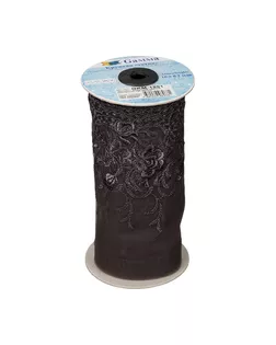 Кружево "сетка" GKM-1901 190 мм 10 м ±0.2 TL010DB т.синий арт. ГММ-14951-1-ГММ065539365934