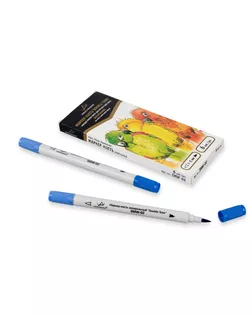 "VISTA-ARTISTA" SMW-02 Акварельный маркер-кисть "Double Tone" 1 шт. 11 Лайм/Lime арт. ГММ-15890-14-ГММ066154106544