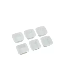 Формы для выпечки силиконовые "S-CHIEF" SPC-0326 для пирожных 6.5x6.5x3.2 см, 6 шт арт. ГММ-14994-1-ГММ066365448674