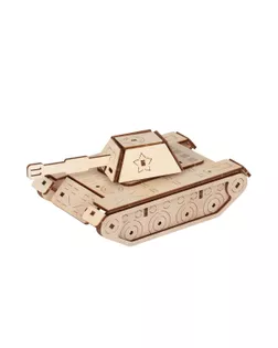 "REZARK" TAR-01 Пазл 3D фанера Танк арт. ГММ-100559-1-ГММ073618714734