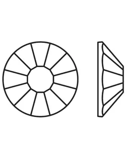 Страз клеевой "PRECIOSA" 438-11-612 i SS05 Crystal AB 1.8 мм стекло 144 шт в пакете перламутр (crystal АВ) арт. ГММ-100816-1-ГММ076435054684