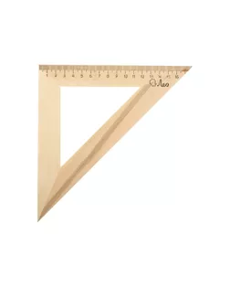 Купить Линейки деревянные "Лео" WTL-4518 Треугольник деревянный 18 см 25 шт. арт. ГММ-106364-1-ГММ077804608584 оптом в Караганде