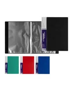 "Expert Complete" Premier А4 Папка с вкладышами 40 л. 600 мкр. 20 мм волокно СК/Распродажа зеленый 221440 арт. ГММ-104759-1-ГММ069282787534