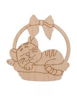 Заготовка для декорирования "Mr. Carving" ВД-987 Подвеска "Тигренок" фанера  арт. ГММ-106527-1-ГММ079921901704