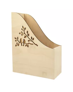 Заготовка для декорирования "Mr. Carving" ВД-1058 Органайзер для журналов фанера 24 х 10 х 31 см  арт. ГММ-106467-1-ГММ080098742754