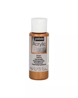 Краски акриловые "PEBEO" Acrylic Paint декоративная перламутровая 59 мл 097879 под медь арт. ГММ-38-13-ГММ0041274