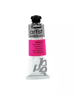 Краски акриловые "PEBEO" Artist Acrylics extra fine №2 37 мл 907-262 розовый хинакридон арт. ГММ-42-6-ГММ0026668