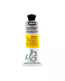 Краски акриловые "PEBEO" Artist Acrylics extra fine №3 37 мл 908-356 желтый основной арт. ГММ-43-12-ГММ0077681