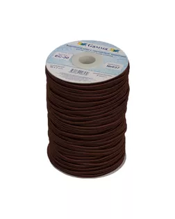 Шнур 3 мм EC-30 цв. эластичный 50 м ±0,5 м №037 св.коричневый арт. ГММ-2385-2-ГММ0059490