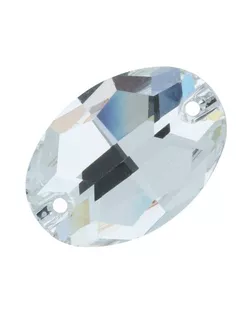 Стразы "PRECIOSA" 438-62-301 Crystal 24 х 17 мм стекло 12 шт в пакете белый (crystal) арт. ГММ-2934-1-ГММ0024632