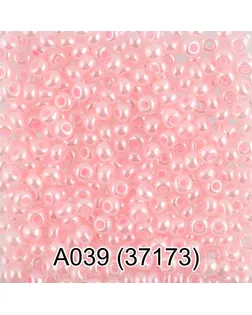 Бисер Чехия круглый 1 10/0 2.3 мм 10 х 5 г 1-й сорт A039 розовый ( 37173 ) арт. ГММ-2938-178-ГММ0027914