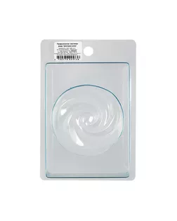 "BUBBLE TIME" Пластиковая форма для мыла №01 пластик Шоколадная волна арт. ГММ-4989-3-ГММ0068407