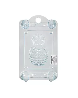 "BUBBLE TIME" Пластиковая форма для мыла №01 пластик Ананас арт. ГММ-4989-22-ГММ0082200