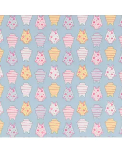 Ткани для пэчворка PEPPY МОЛОЧНЫЕ СНЫ ФЛАНЕЛЬ ФАСОВКА 100 x 110 см 175±5 г/кв.м 100% хлопок МС-04 голубой арт. ГММ-10575-17-ГММ0029044