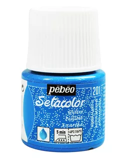 Краска для светлых тканей с микро-глиттером "PEBEO" Setacolor 45мл арт. ГММ-10658-8-ГММ0063777