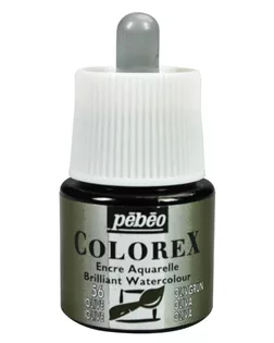 "PEBEO" Акварельные чернила Colorex 45 мл 341-056 оливковый арт. ГММ-10714-45-ГММ0044279