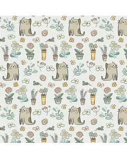 Ткани для пэчворка PEPPY МАРТОВСКАЯ ПЕСНЯ ФАСОВКА 50 x 55 см 146±5 г/кв.м 100% хлопок МП-06 серый арт. ГММ-11027-2-ГММ0039131