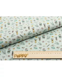 Ткани для пэчворка PEPPY МАРТОВСКАЯ ПЕСНЯ ФАСОВКА 50 x 55 см 146±5 г/кв.м 100% хлопок МП-02 зеленый арт. ГММ-11027-6-ГММ0025079