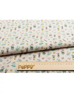 Ткани для пэчворка PEPPY МАРТОВСКАЯ ПЕСНЯ ФАСОВКА 50 x 55 см 146±5 г/кв.м 100% хлопок МП-01 бежевый арт. ГММ-11027-10-ГММ0048243