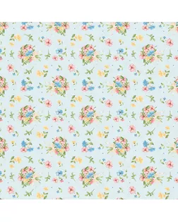 Ткани для пэчворка PEPPY НЕЖНАЯ ИСТОРИЯ ФАСОВКА 50 x 55 см 146±5 г/кв.м 100% хлопок НИ-08 голубой арт. ГММ-11028-6-ГММ0072966
