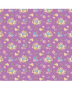 Ткани для пэчворка PEPPY НЕЖНАЯ ИСТОРИЯ ФАСОВКА 50 x 55 см 146±5 г/кв.м 100% хлопок НИ-12 фиолетовый арт. ГММ-11028-10-ГММ0070803