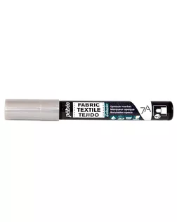 "PEBEO" Маркер для темных и светлых тканей 7A Opaque 4 мм 6 шт. 804432 Под серебро арт. ГММ-11180-2-ГММ0058786