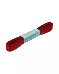 Лента атласная 12 мм ( 1/2 ") AL-12P ФАСОВКА 10 x 5.4 м №048 бордовый арт. ГММ-13815-76-ГММ0007741