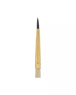 Кисти белка "Mr.Painter" SQR 301-01 круглая 5 шт короткая ручка №01 арт. ГММ-14215-1-ГММ0078689