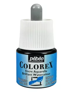 "PEBEO" Акварельные чернила Colorex 45 мл 341-005 синий светлый арт. ГММ-10714-56-ГММ058928044712