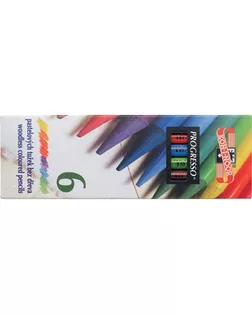 "KOH-I-NOOR" Набор цветных карандашей в лаке без дерева 6 цв. арт. ГММ-99079-1-ГММ005040500596