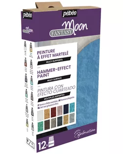 "PEBEO" Набор красок Fantasy Moon "Исследование" с фактурным эффектом 12 цв. 20 мл 757441 арт. ГММ-100736-1-ГММ074421282104