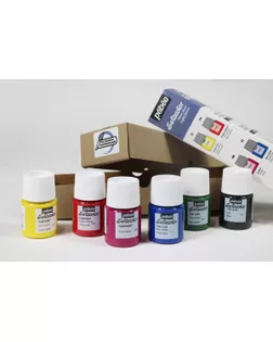 "PEBEO" Набор красок Setacolor Light Fabrics "Открытие" для светлых тканей 6 цв. 20 мл 756482 арт. ГММ-100740-1-ГММ074431830544