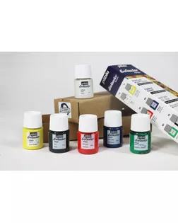 "PEBEO" Набор красок Setacolor Opaque "Открытие" для темных и светлых тканей 6 цв. 20 мл 756481 арт. ГММ-100742-1-ГММ074431895654