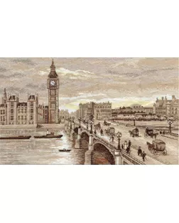 Набор для вышивания "PANNA" "Золотая серия" GM-1254 ( ГМ-1254 ) "Лондон. Вестминстерский мост" арт. ГММ-101245-1-ГММ010228305852